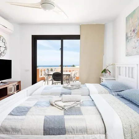 Lejlighed Exclusive Penthouse Playa Vistas 4 Close To The Sea And Beach, Aircondition For A Fee, Wifi, Terrace, Heated Pool
