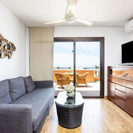 Lejlighed Exclusive Penthouse Playa Vistas 4 Close To The Sea And Beach, Aircondition For A Fee, Wifi, Terrace, Heated Pool *